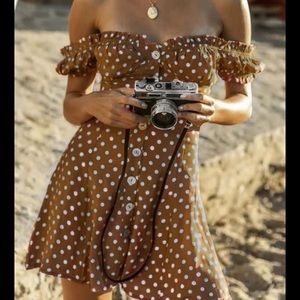 Polka Dot milk maid dress!